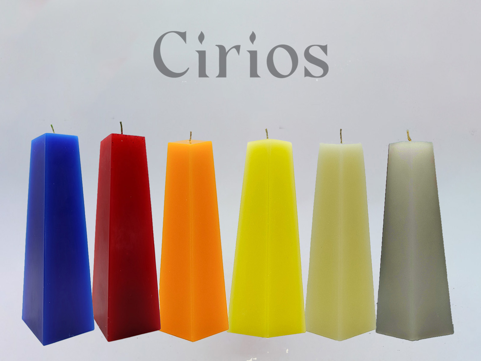 Cirio Obelisco Mediano 7x4x24