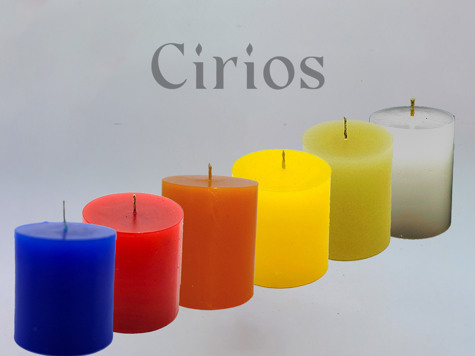 Cirio Redondo Chico 8x8x8
