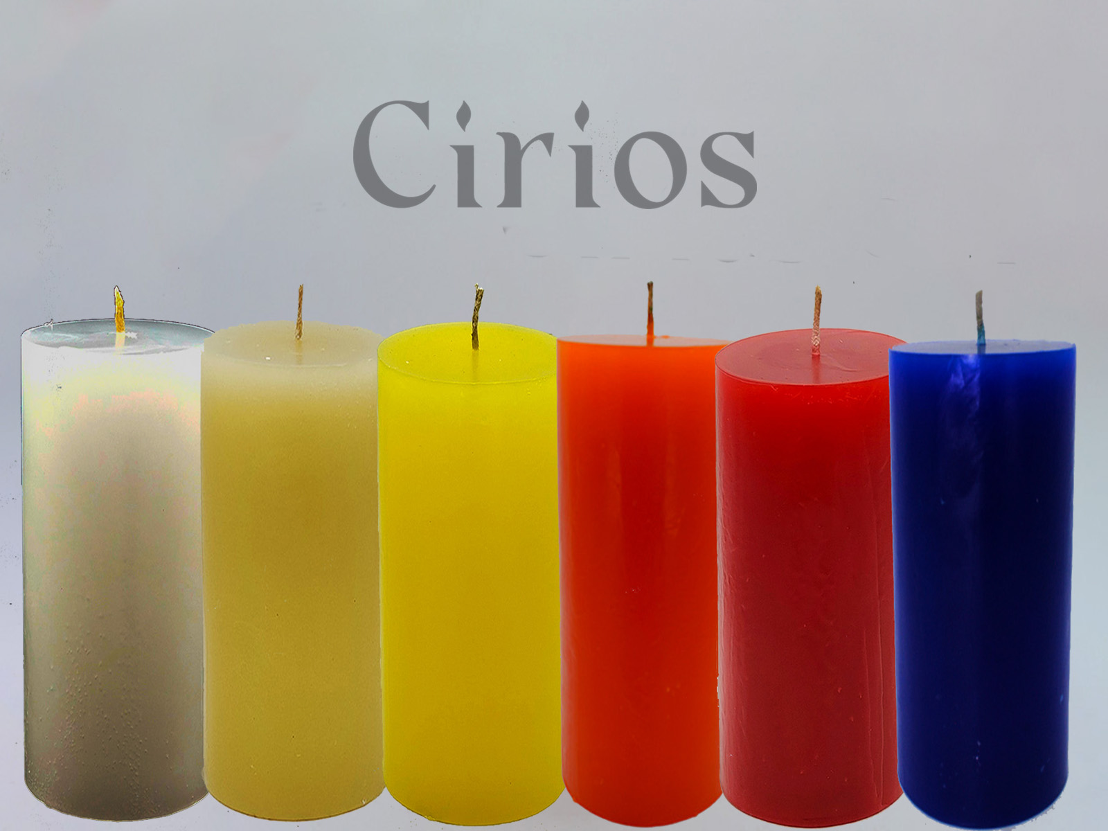 Cirio Redondo Grande 10x10x15